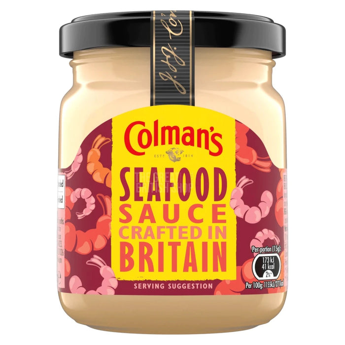 Colman's Seafood Sauce - 155g imported British grocery product available in Canada