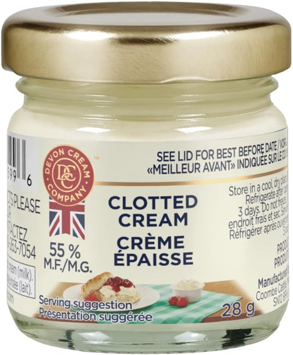 Devon Cream Company Shelf Stable Clotted Cream - 28g | British Store Online | The Great British Shop