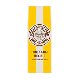 Diddly Squat Farm Dunkers Honey & Oat Biscuits - 180g imported British grocery product available in Canada