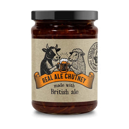 Diddly Squat Farm Real Ale Chutney - 340g imported British grocery product available in Canada