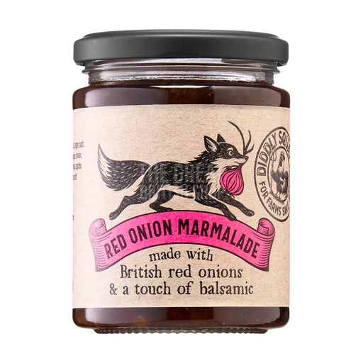 Diddly Squat Farm Red Onion Marmalade - 340g imported British grocery product available in Canada