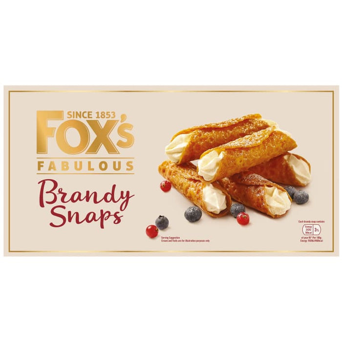 Fox's Brandy Snaps - 100g | British Store Online | The Great British Shop