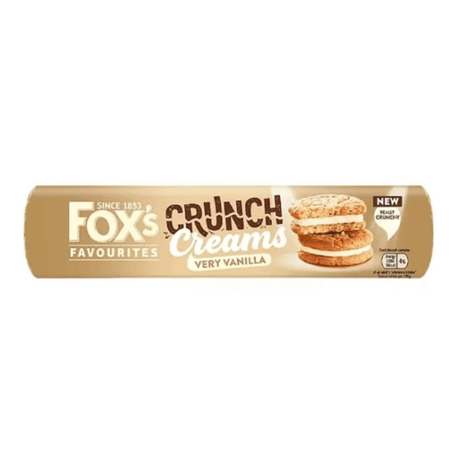 Fox's Crunch Creams Very Vanilla - 200g | British Store Online | The Great British Shop