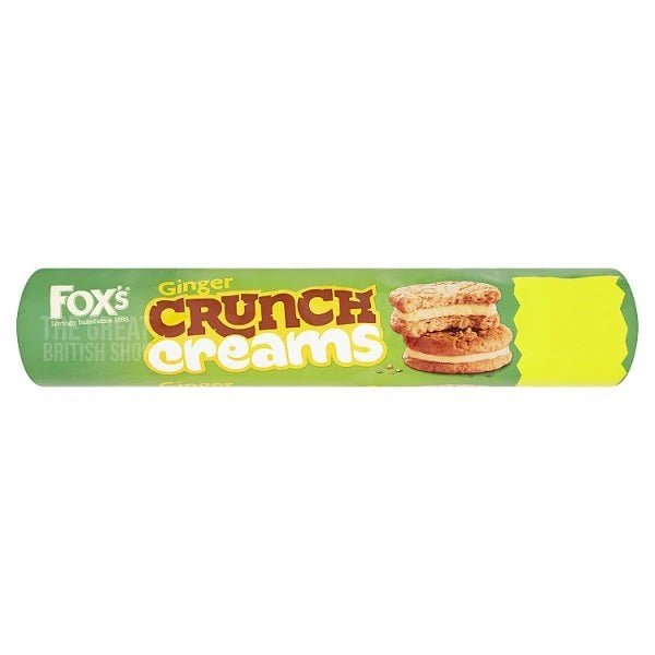 Fox's Ginger Crunch Creams - 200g imported British grocery product available in Canada