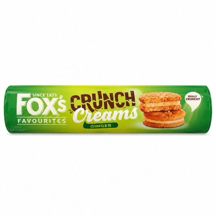 Fox's Ginger Crunch Creams - 200g, front view of the product packaging