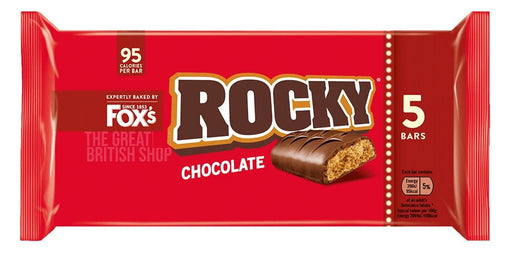 Fox's Rocky Chocolate 5 pack - 95g imported British grocery product available in Canada