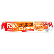 Fox's Sticky Toffee Pudding Crunch Creams - 200g | British Store Online | The Great British Shop