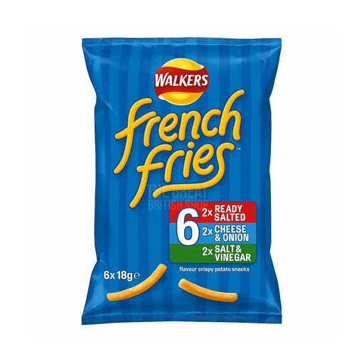 French Fries Variety - 6 Pack imported British grocery product available in Canada
