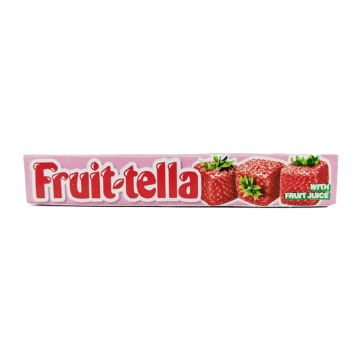 Fruittella Strawberry - 41g imported British grocery product available in Canada