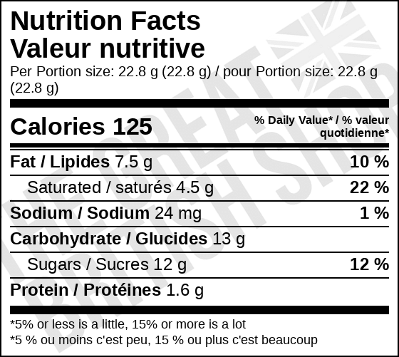 Galaxy Cookie Crumble Bar - 114g imported British grocery product available in Canada