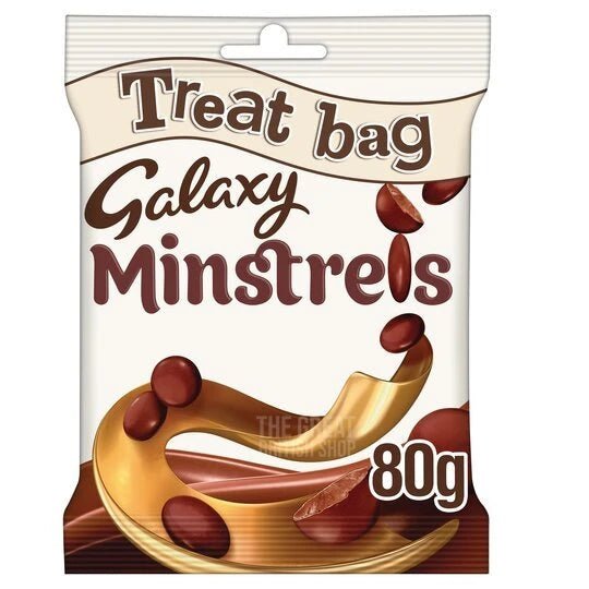 Galaxy Minstrels - 80g imported British grocery product available in Canada