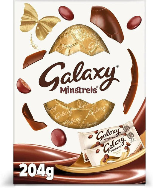 Galaxy Minstrels Easter Egg - 204g | British Store Online | The Great British Shop