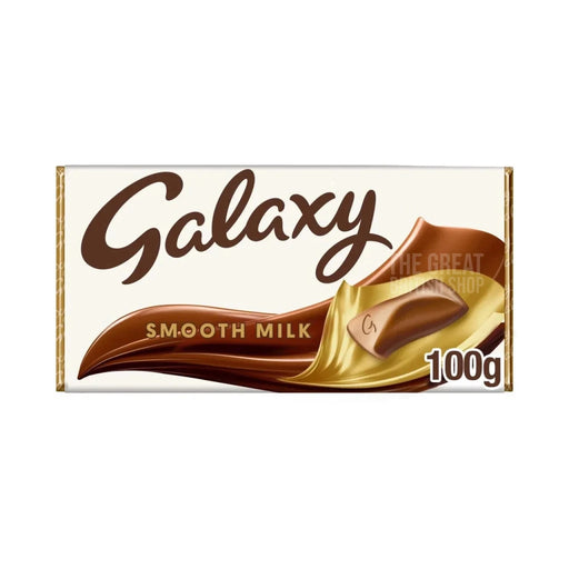 Galaxy Smooth Milk - 100g imported British grocery product available in Canada