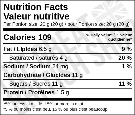 Galaxy Smooth Milk - 100g imported British grocery product available in Canada