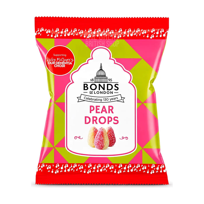 Bonds of London Pear Drops - 130g