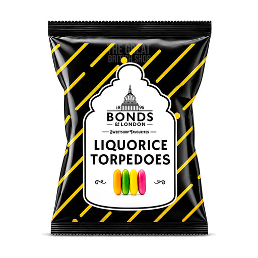 Bonds of London Liquorice Torpedos - 120g