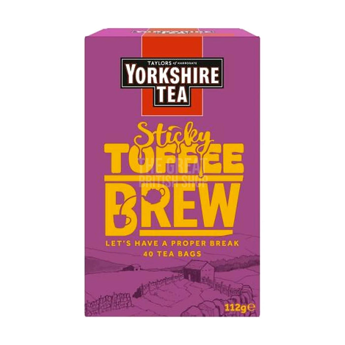 Yorkshire Tea Sticky Toffee Brew - 40 Bags