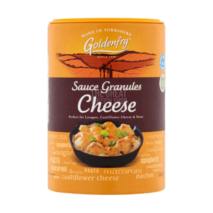 Goldenfry Cheese Sauce - 160g imported British grocery product available in Canada
