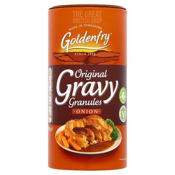 Goldenfry Onion Gravy - 300g imported British grocery product available in Canada