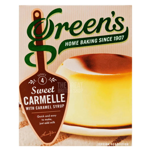 Green's Sweet Carmelle - 70g imported British grocery product available in Canada