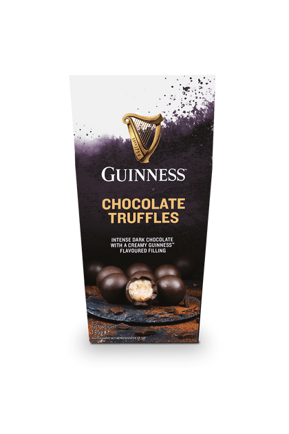 Guinness Chocolate Truffles Carton - 135g | British Store Online | The Great British Shop