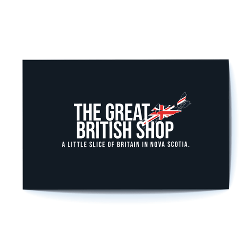 Halifax Shop Gift Card imported British grocery product available in Canada