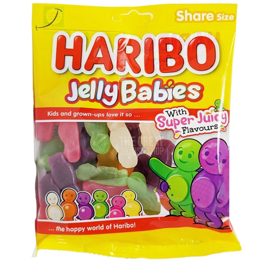 Haribo Jelly Babies - 160g imported British grocery product available in Canada