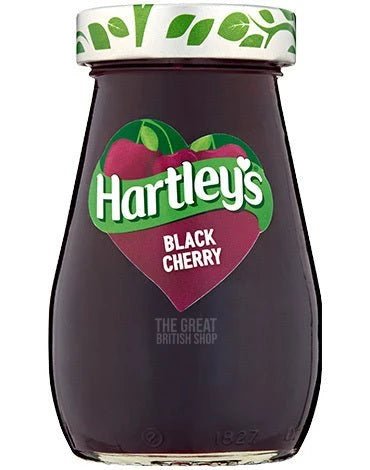 Hartley's Black Cherry Jam - 340g imported British grocery product available in Canada