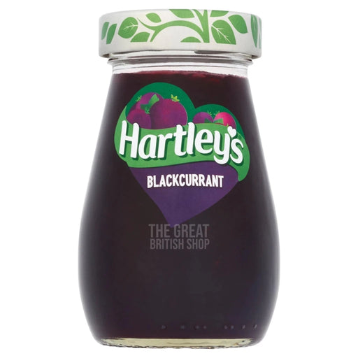 Hartley's Blackcurrant Jam - 300g imported British grocery product available in Canada
