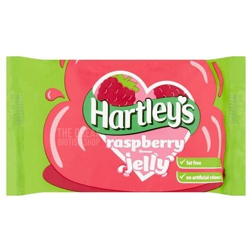 Hartley's Raspberry Jelly - 135g imported British grocery product available in Canada