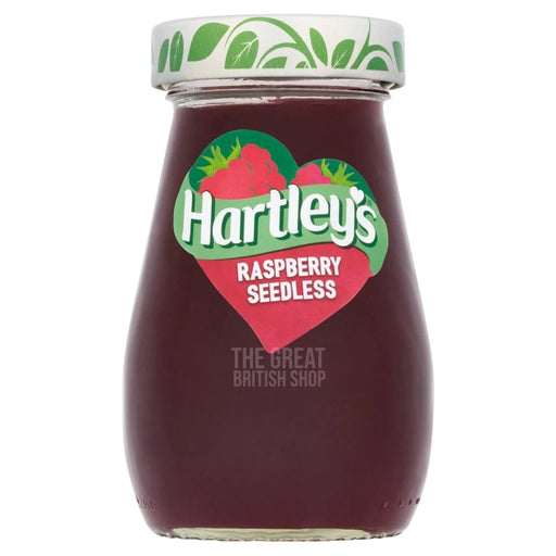 Hartley's Seedless Raspberry Jam - 340g imported British grocery product available in Canada