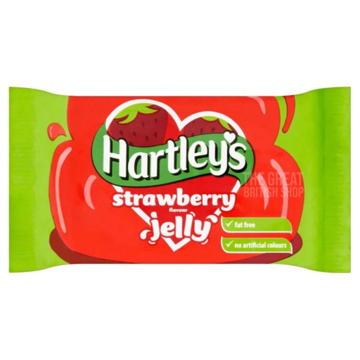 Hartley's Strawberry Jelly - 135g imported British grocery product available in Canada