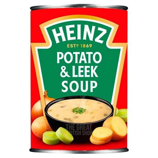 Heinz Potato & Leek Soup - 400g imported British grocery product available in Canada