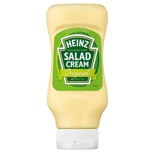 Heinz Salad Cream Squeeze Bottle - 425g imported British grocery product available in Canada