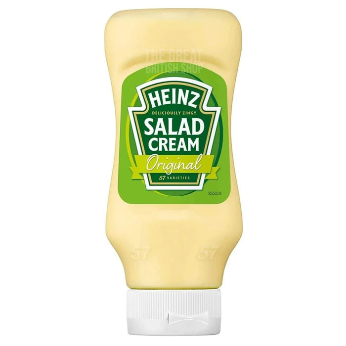Heinz Salad Cream Squeeze Bottle - 425g imported British grocery product available in Canada