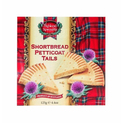 Highland Shortbread Petticoat Tails - 125g imported British grocery product available in Canada