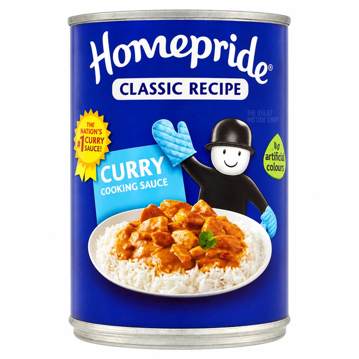 Homepride Cook In Sauce Curry - 400g, front view of the product packaging