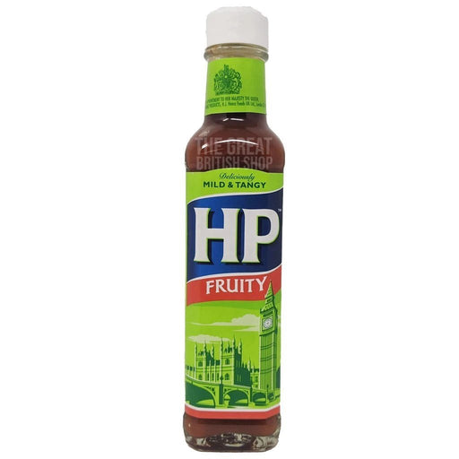 HP Fruity Sauce - 255g imported British grocery product available in Canada