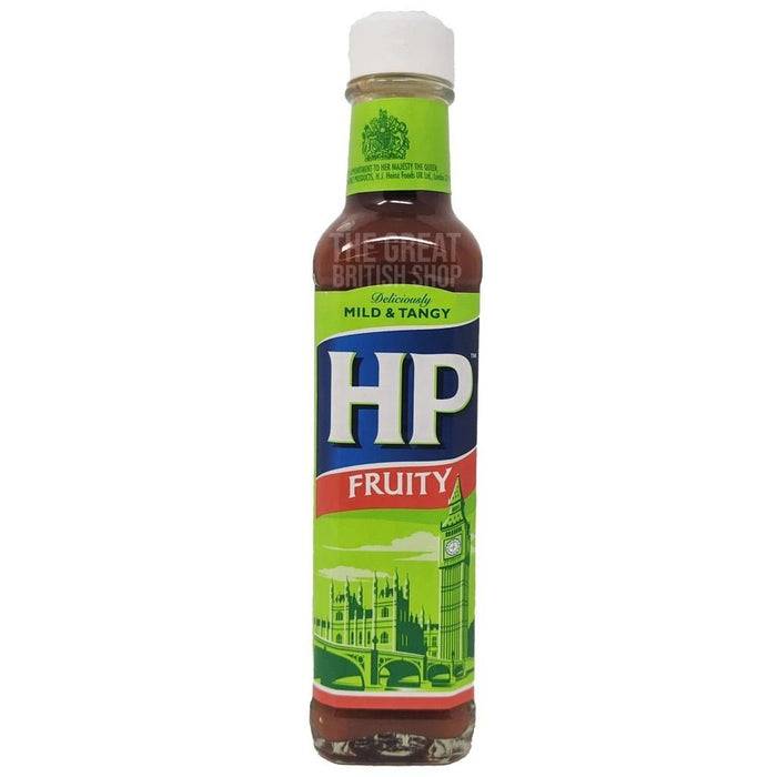 HP Fruity Sauce - 255g imported British grocery product available in Canada