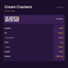 The Great British Shop nutrition summary for Cream Crackers — JACOB’S / 200 g. Per 100 g.