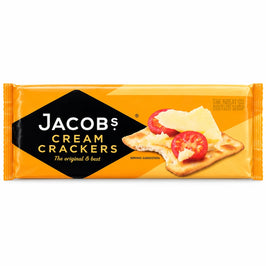 Jacob's Cream Crackers - 200g, front view of the UK packaging