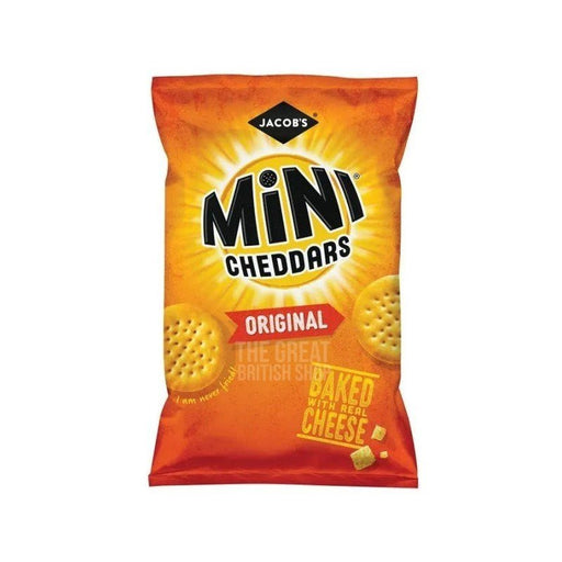 Jacob's Mini Cheddars Original - 90g imported British grocery product available in Canada