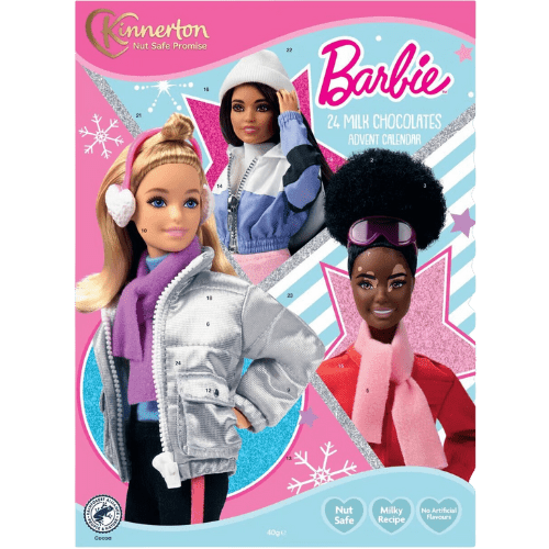 Kinnerton Barbie Advent Calendar - 40g | British Store Online | The Great British Shop