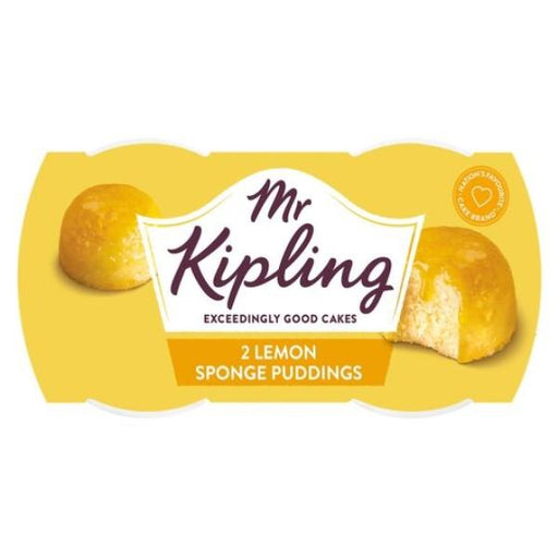 Kipling Sponge Puddings Lemon - 2 Pack | British Store Online | The Great British Shop