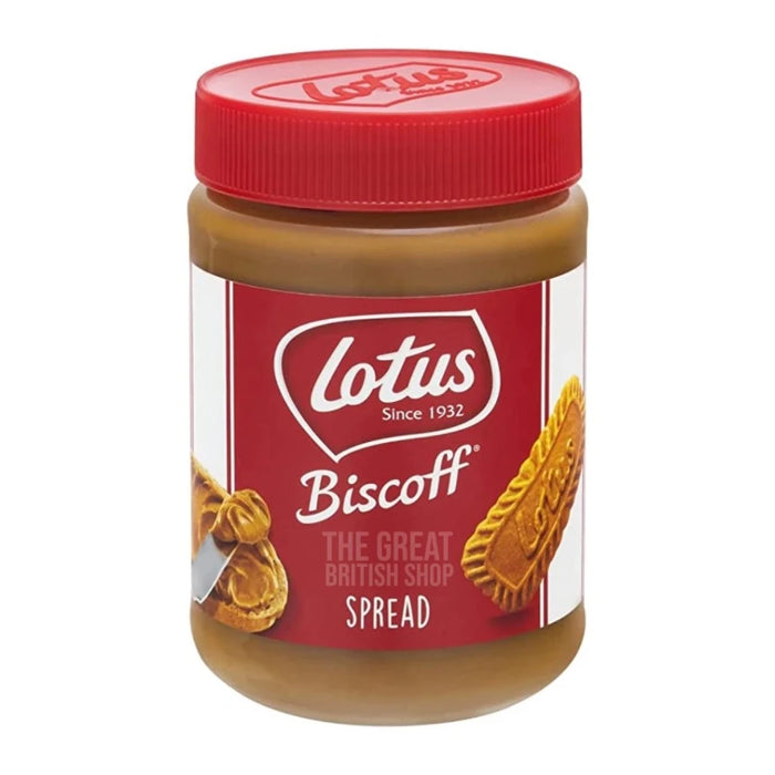 Lotus Biscoff Spread Smooth - 400g imported British grocery product available in Canada