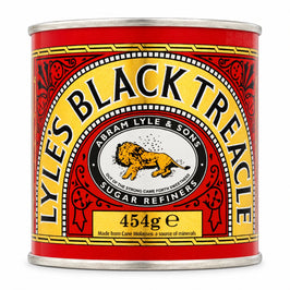 Lyle's Black Treacle - 454g, front view of the product packaging
