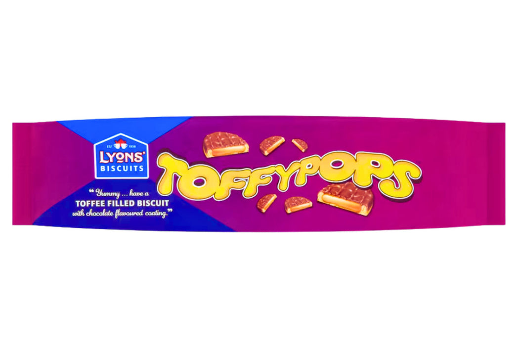 Lyons Toffypops imported British grocery product available in Canada
