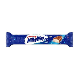 Mars MilkyWay Duo 43g: front of the blue wrapper showing the logo and bar image.