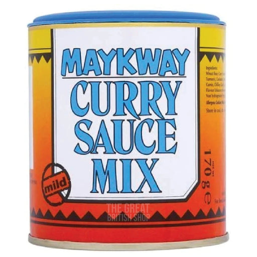 Maykway Curry Sauce Mix Mild - 170g imported British grocery product available in Canada