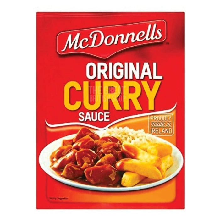 McDonnells The Original Curry Sauce - 82g imported British grocery product available in Canada